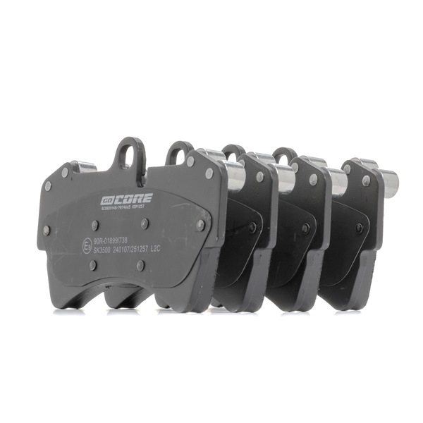 goCORE 4L0698151C Plaquettes de frein GCD020148