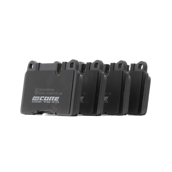 goCORE GCD020280 remblokken 8J0698151H
