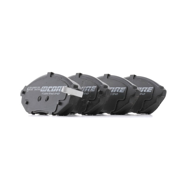goCORE GCD020340 remblokken Chevrolet Spark m300 1.0 D 63 Pk Diesel 2011