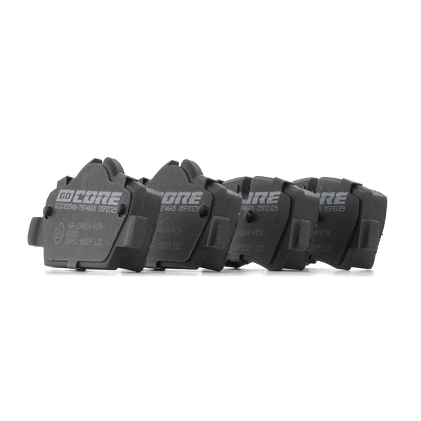 goCORE GCD020549 Bremsbacken Mini F56 Cooper S 192 PS Benzin 2019