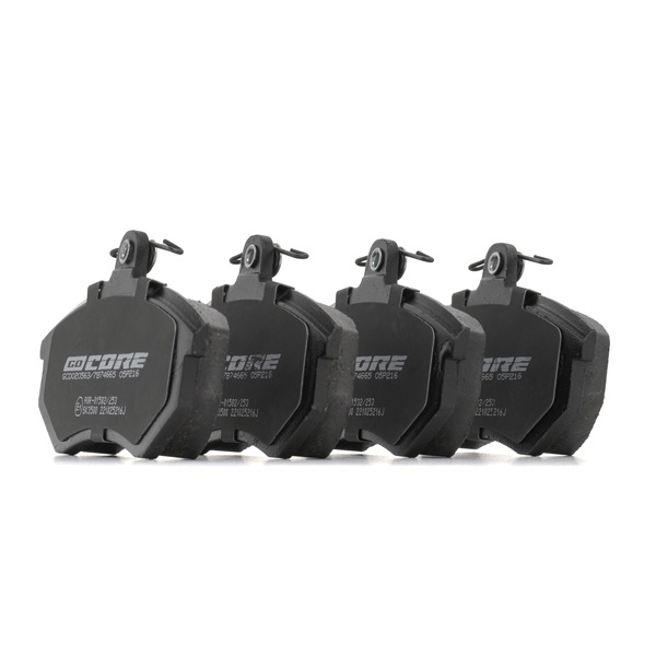 GCD020563 goCORE 8A0698151C Bremsbeläge