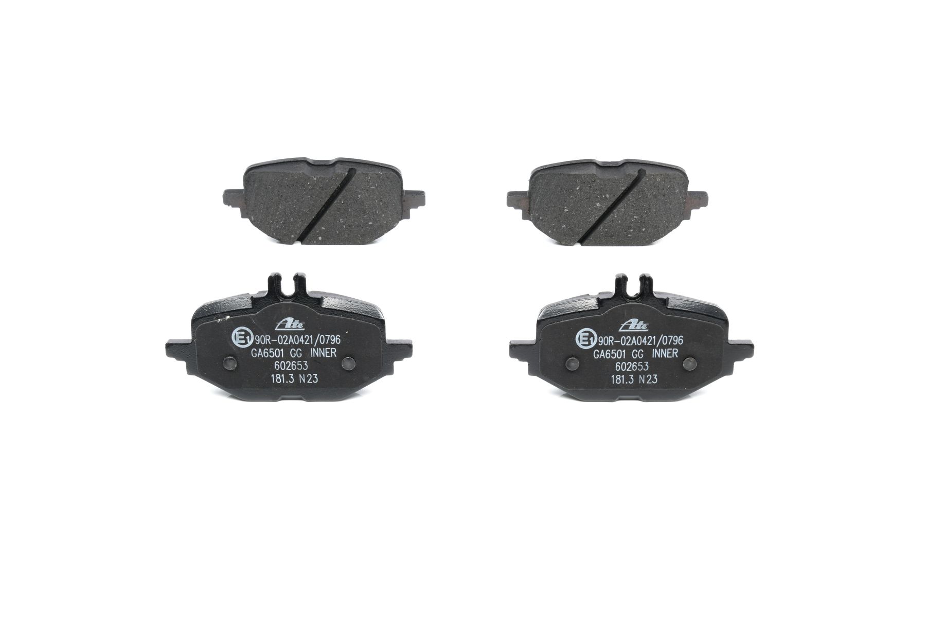 ATE 13.0460-2653.2 Dubļu sargs, bremžu disks MERCEDES-BENZ C Klase Sedan (W206) C 180 (206.041) 170 ZS Benzīns/Elektro 2023