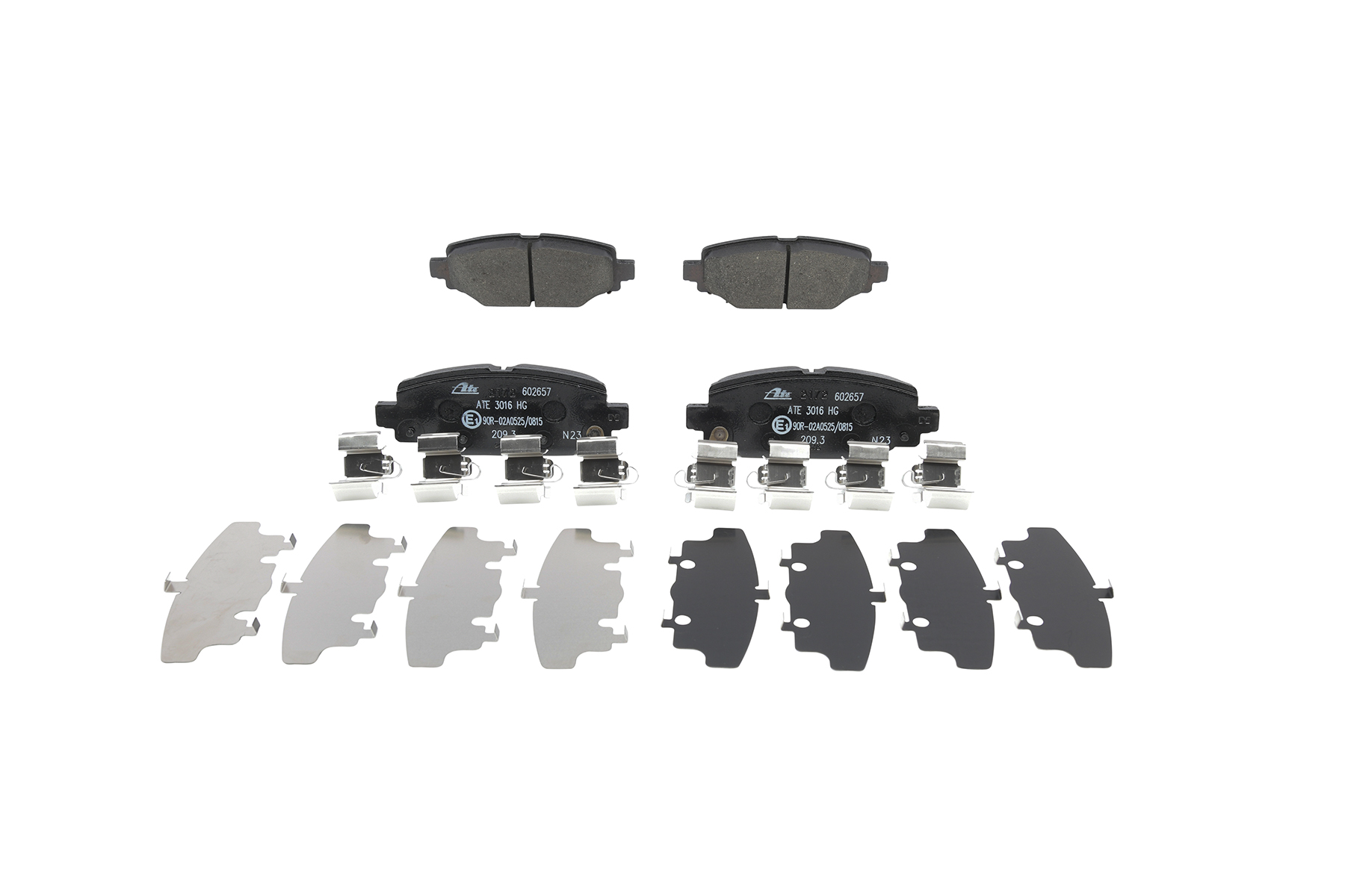 ATE 13.0460-2657.2 Hjulspindel JEEP Wrangler IV (JL) 2.2 Multijet II (JL72, JL74) 200 HK Diesel 2018
