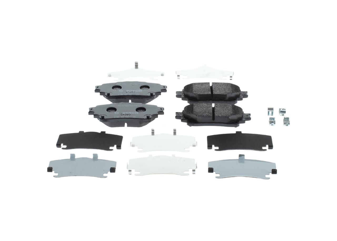 Juego de pastillas de freno BOSCH TOYOTA RAV 4 0 986 460 043