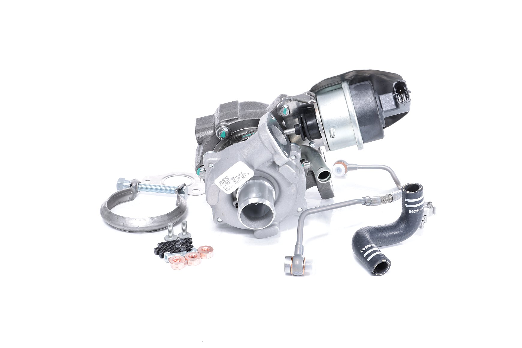 BTS TURBO T981446BT Turbo FIAT Doblo II Flatbed Vrachtwagen/Chassis (263) 1.3 D Multijet 75 Pk Diesel 2016