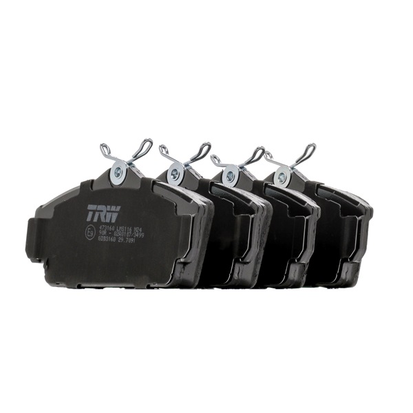 Takajarrupalat ja etujarrupalat TRW NISSAN JUKE GDB3168