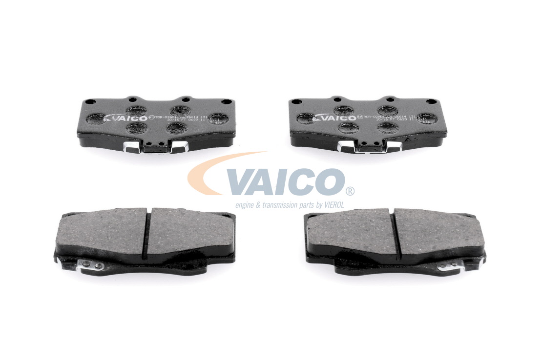 VAICO V10-8125 Remblokken TOYOTA Hilux V Pick-up 2.2 (YN106_, YN110_) 94 Pk Benzine 1991