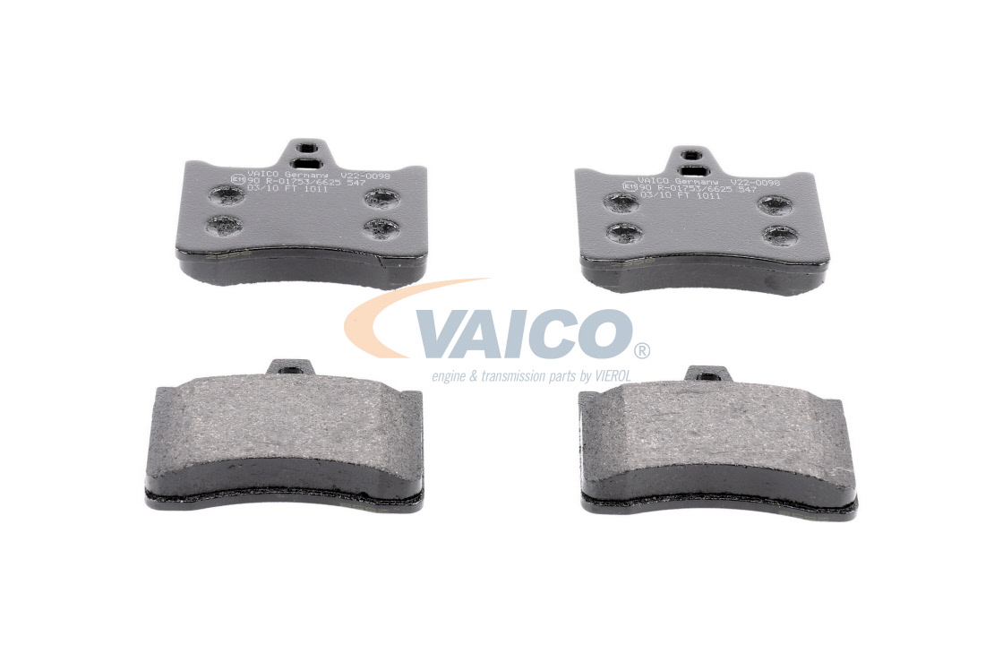 V22-0098 VAICO 425129 Bremsbeläge