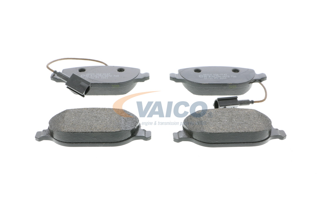 VAICO V24-0147 Remblokken RENAULT Master I Bus 28-35 2.0 79 Pk Benzine 1993