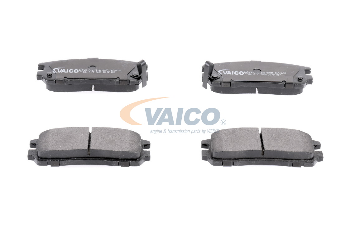VAICO V40-8037 Klocki hamulcowe VAUXHALL Frontera Mk1 (A) SUV (U92) 2.8 TD 113 KM olej napędowy 1996