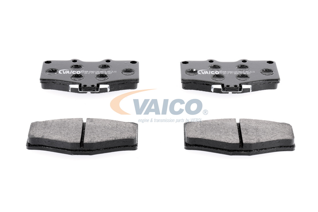 VAICO V70-0027 Remblokken TOYOTA Hilux V Pick-up 2.2 (YN106_, YN110_) 94 Pk Benzine 1990