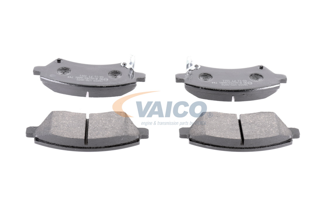 VAICO 0446502120 Jarrupalat, levyjarru V70-0032