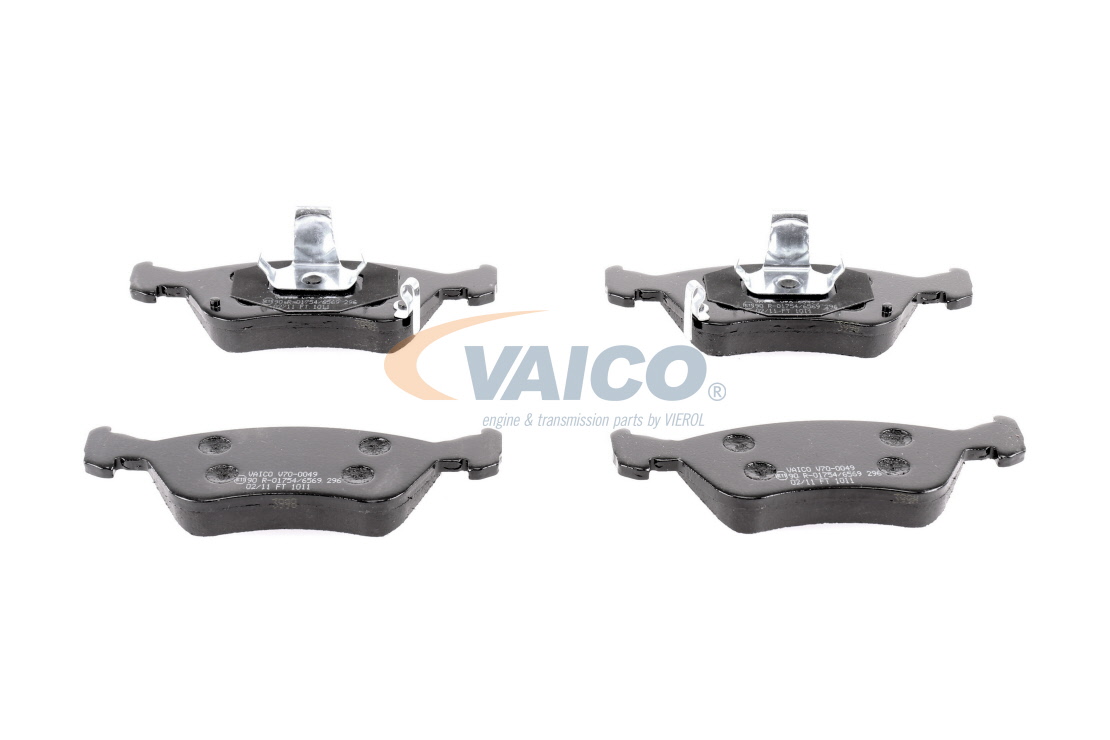 VAICO 04465 05110 Brzdové platničky V70-0049
