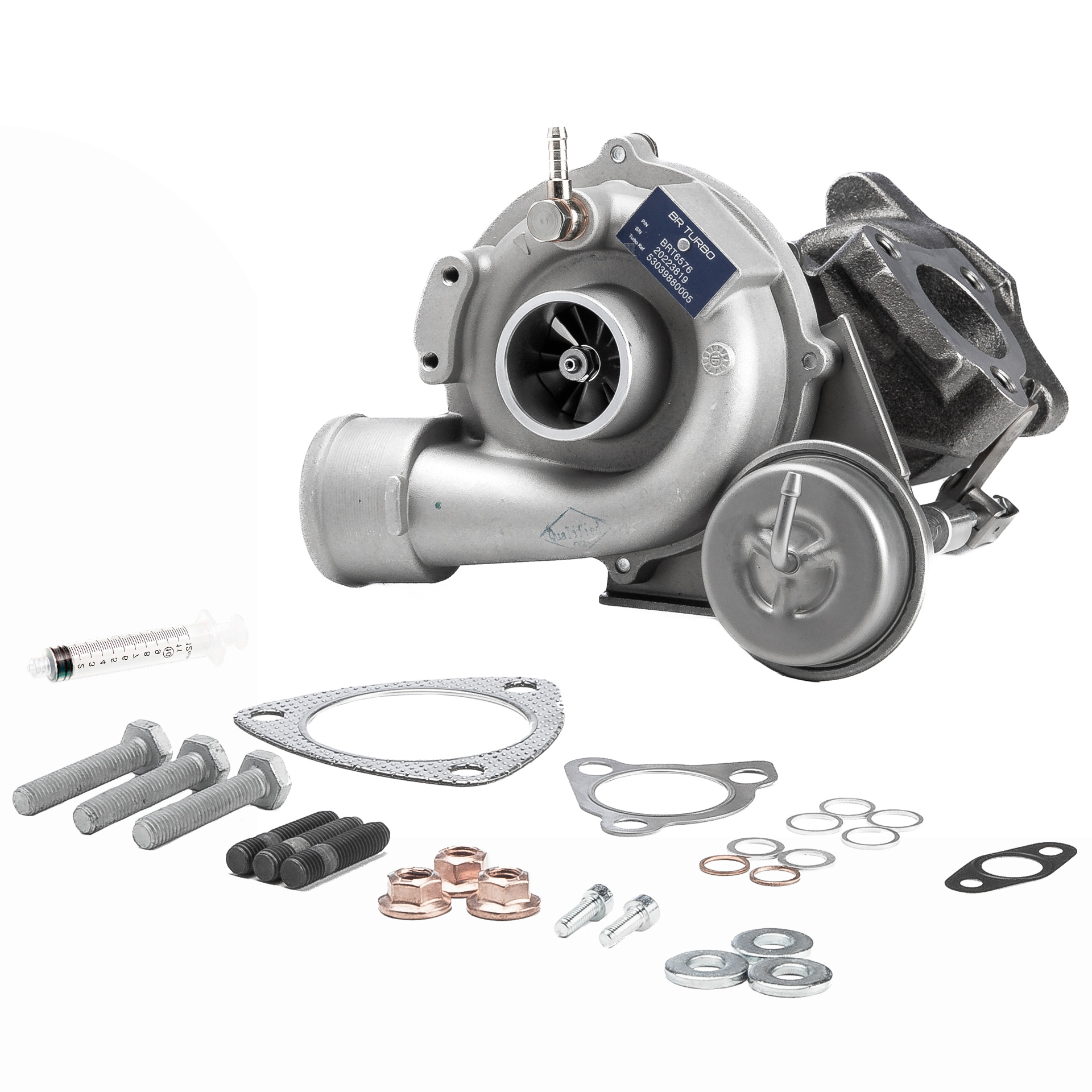 BR Turbo BRT6576M Turbokompresorius Audi A6 C5 1.8 T quattro 180 AG benzinas 1999
