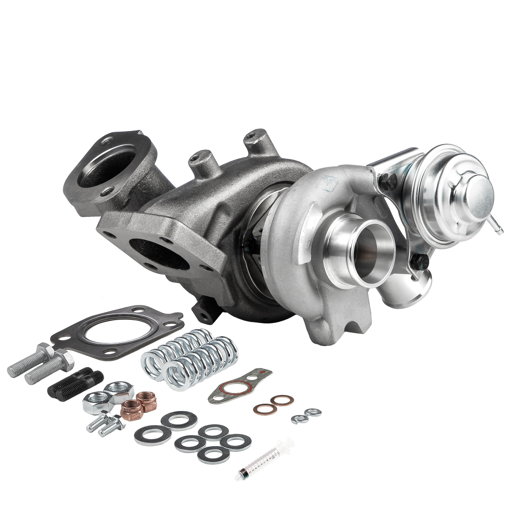 BR Turbo BRT6802M Turbolader Mitsubishi L200 K60T 2.5 TD 4WD 133 PS Diesel 2001