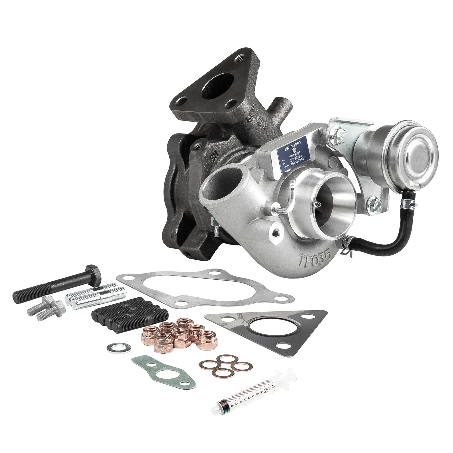 BR Turbo BRT6804M turbo Mitsubishi Pajero 2 2.8 TD (V46W, V26W) 125 hk Diesel 1996