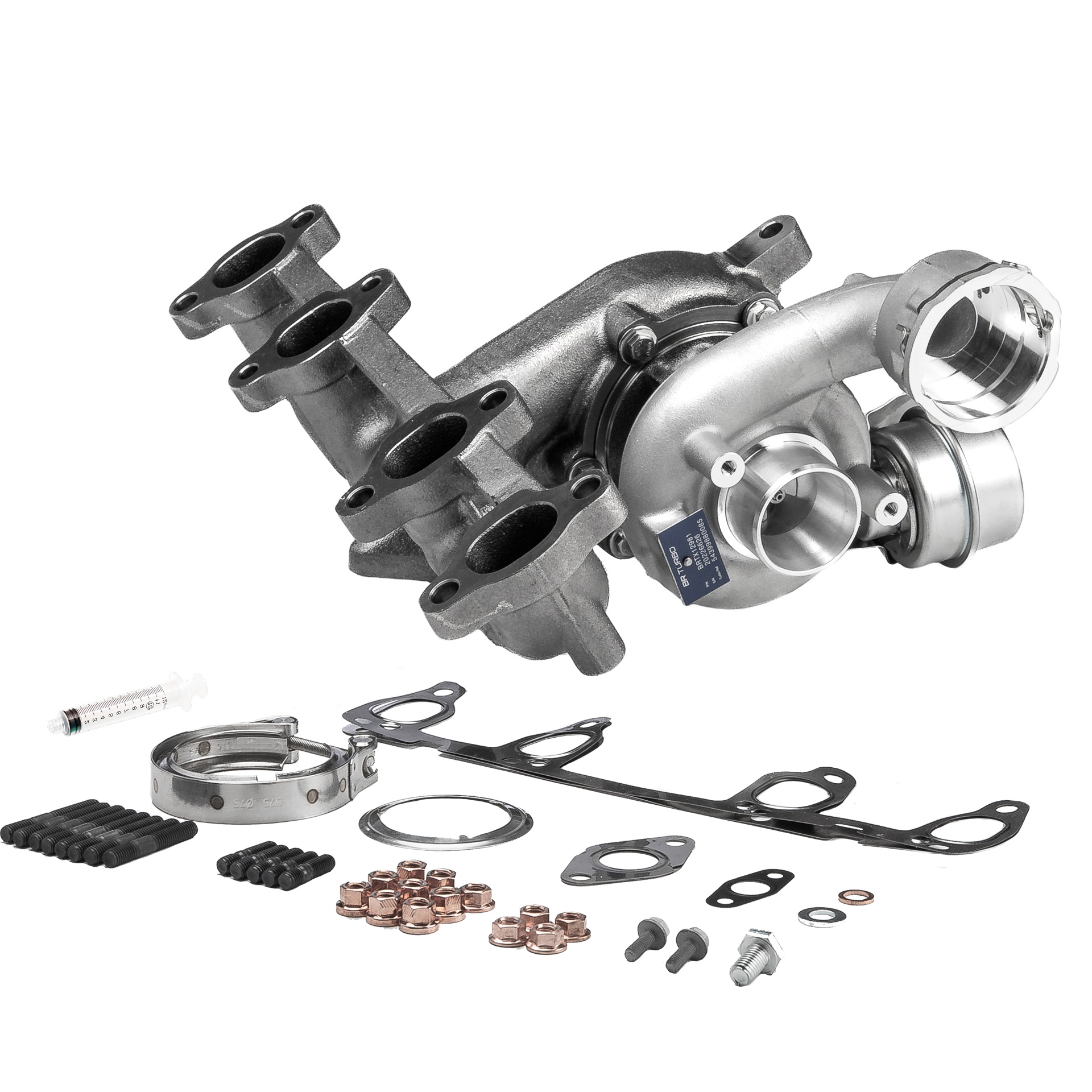 BR Turbo BRTX12981M Turbokompresorius VW Multivan T5 1.9 TDI 102 AG dyzelinas 2009