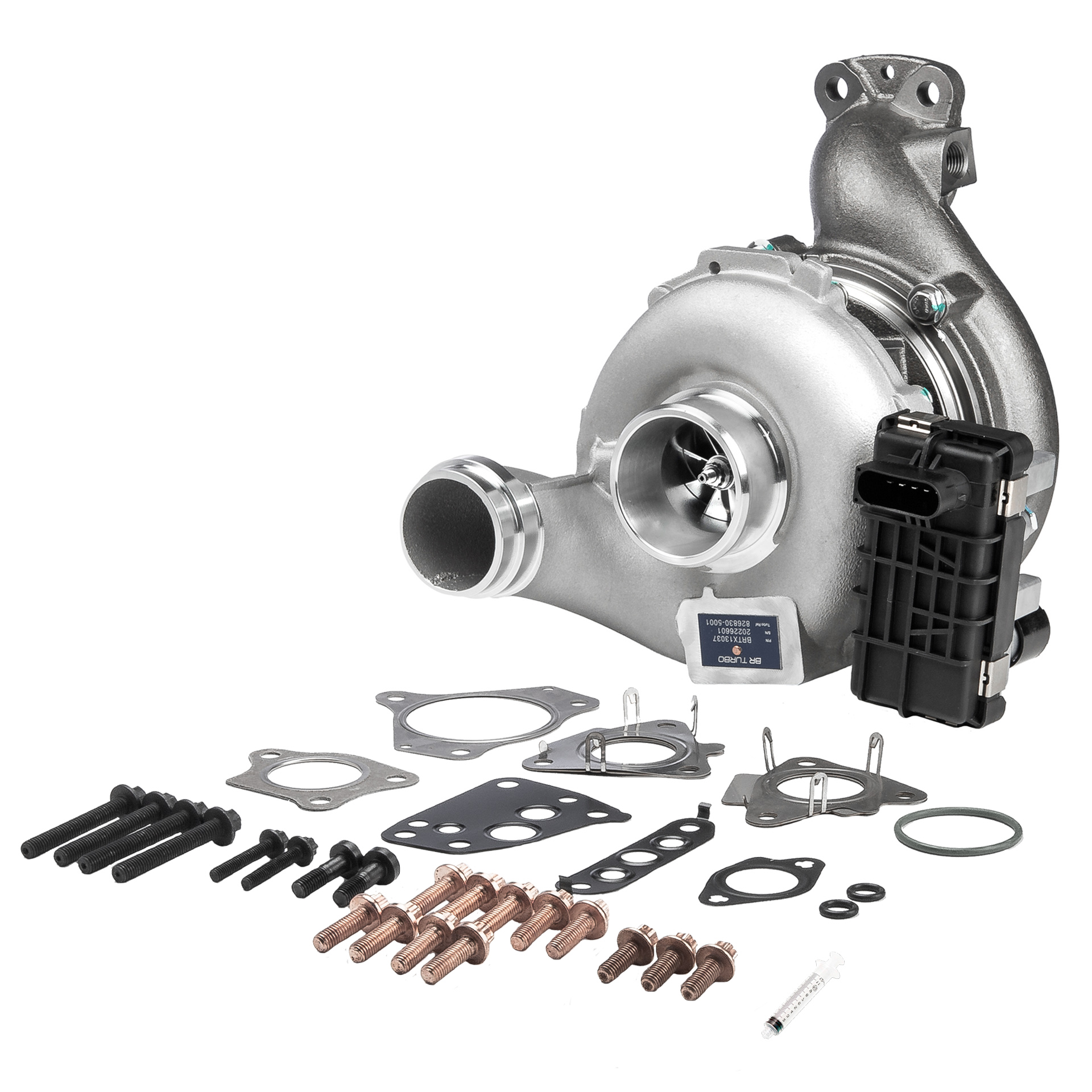 BR Turbo BRTX13037M Turbokompresorius Mercedes S204 C 350 CDI 3.0 (204.223) 265 AG dyzelinas 2013