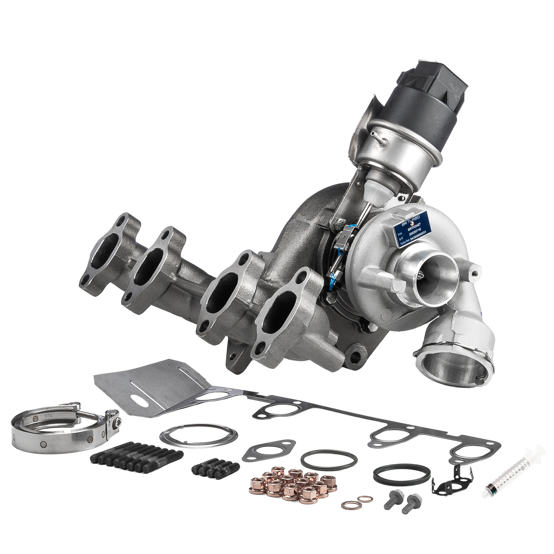BR Turbo BRTX3427M Turbokompresorius VW Golf 1k5 1.9 TDI 4motion 105 AG dyzelinas 2009