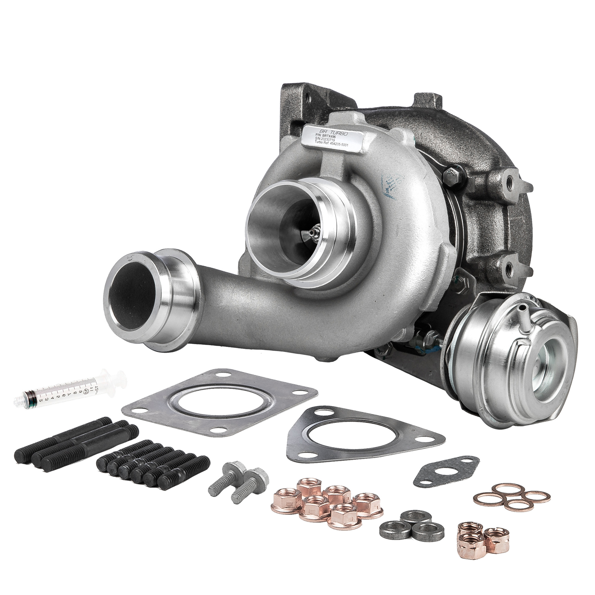 BR Turbo BRTX496M Turbīna VW LT 46 Platforma 2.5 TDI 109 ZS Dīzelis 1999