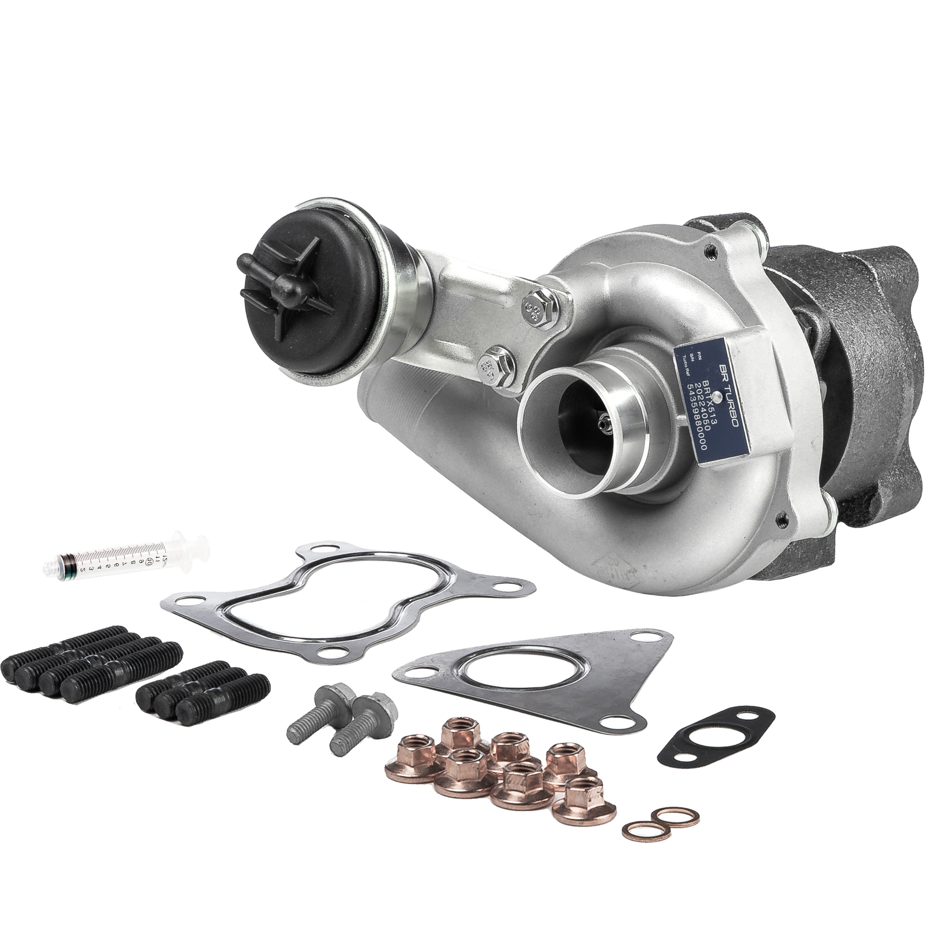 BR Turbo BRTX513M Turbina Dacia Logan US 1.5 dCi (US00, US0J, US0Y) 65 CV Diesel 2008