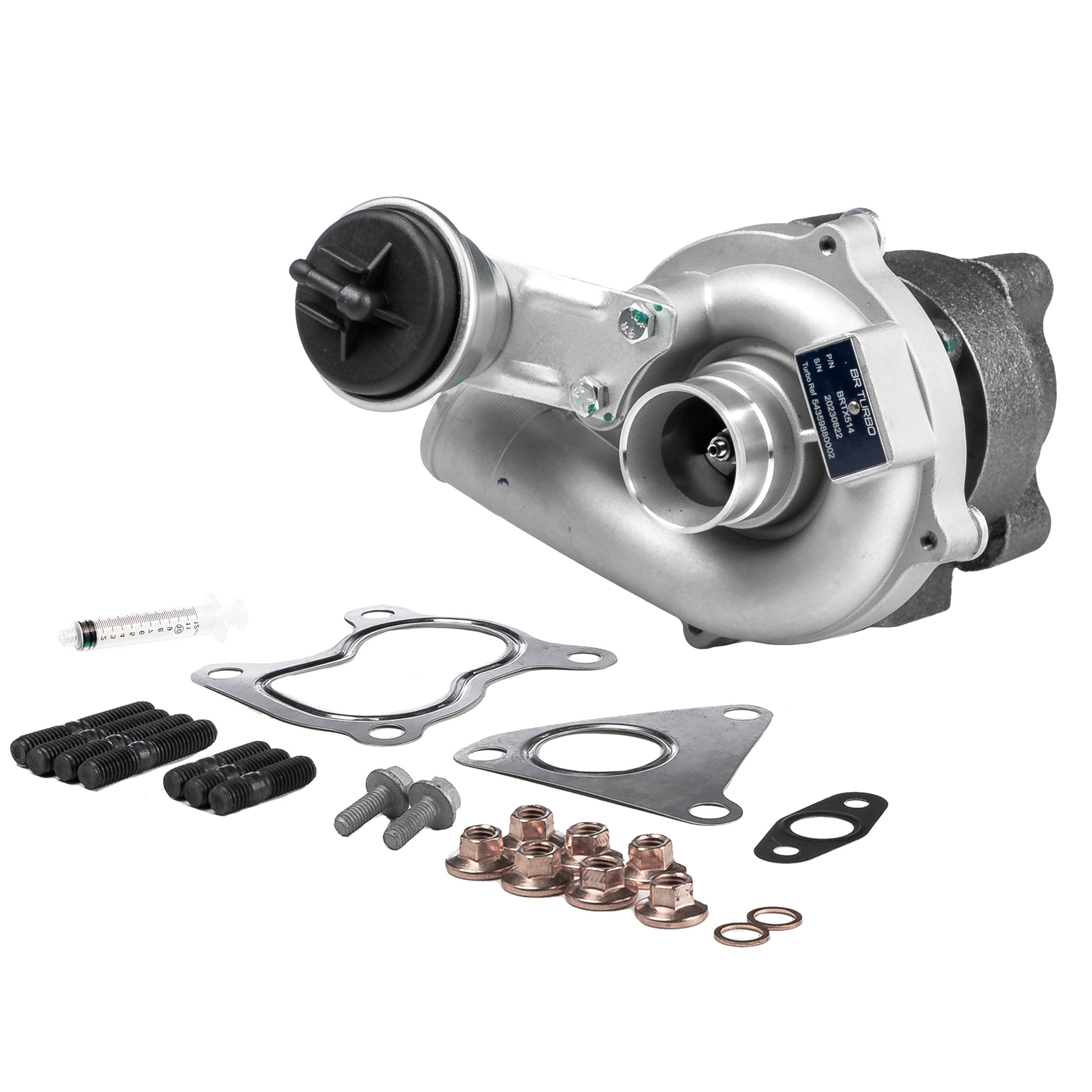 BR Turbo BRTX514M Turbina Dacia Logan US 1.5 dCi (US00, US0J, US0Y) 65 CV Diesel 2009