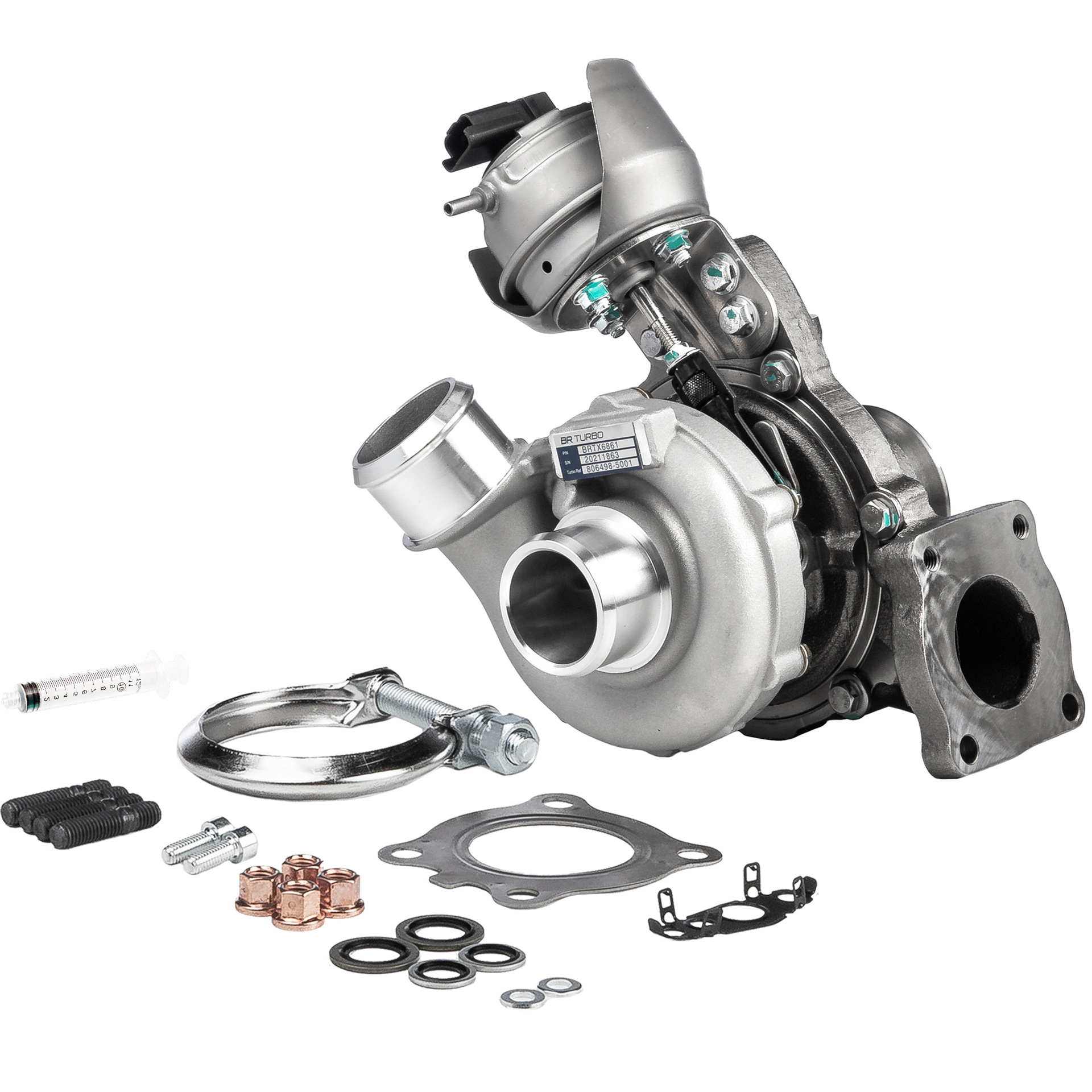 BR Turbo BRTX6861M Turbina Ford C-Max 2 serie 2.0 TDCi 163 CV Diesel 2011