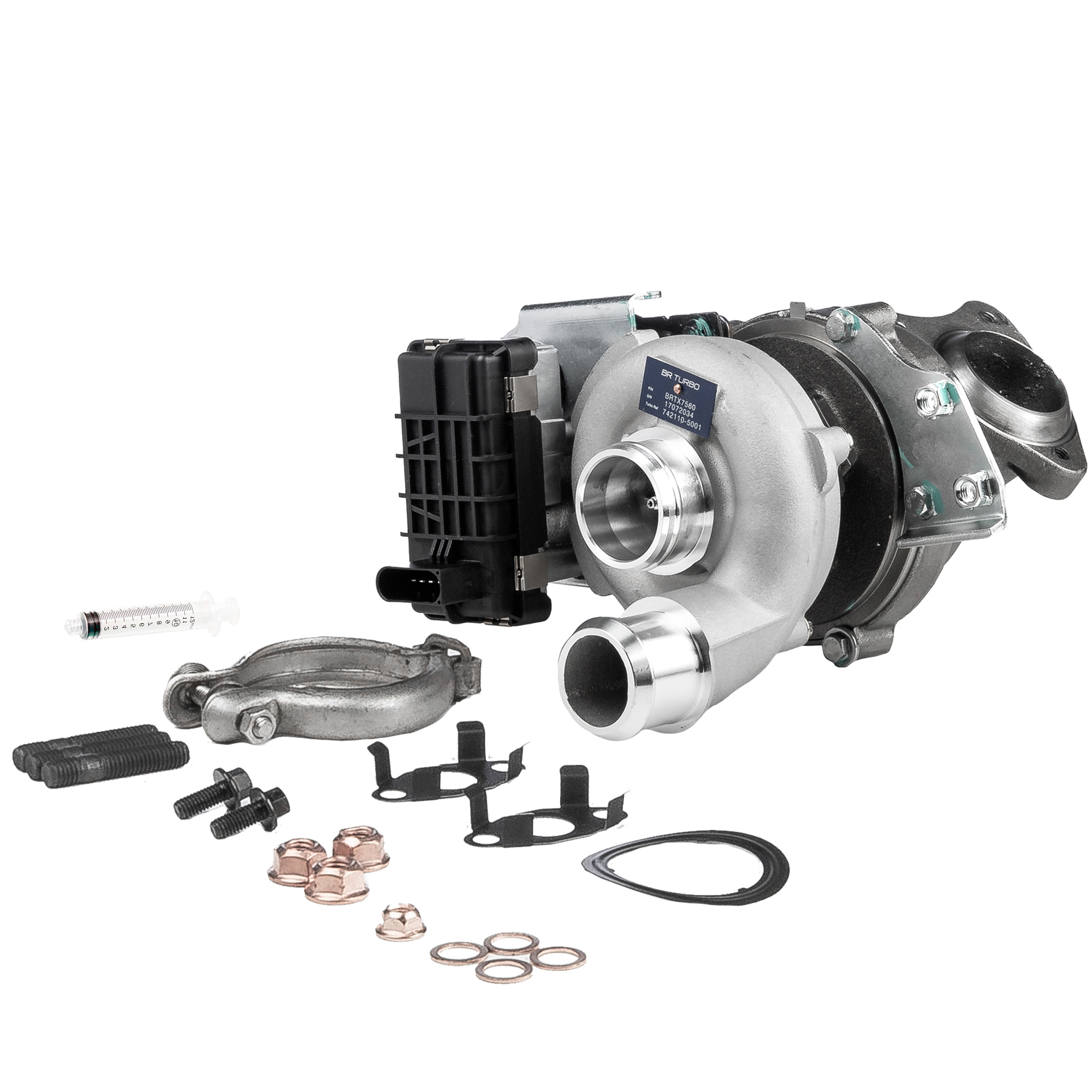 BR Turbo BRTX7560M Turbina Ford C-Max DM2 1.8 TDCi 115 CV Diesel 2008