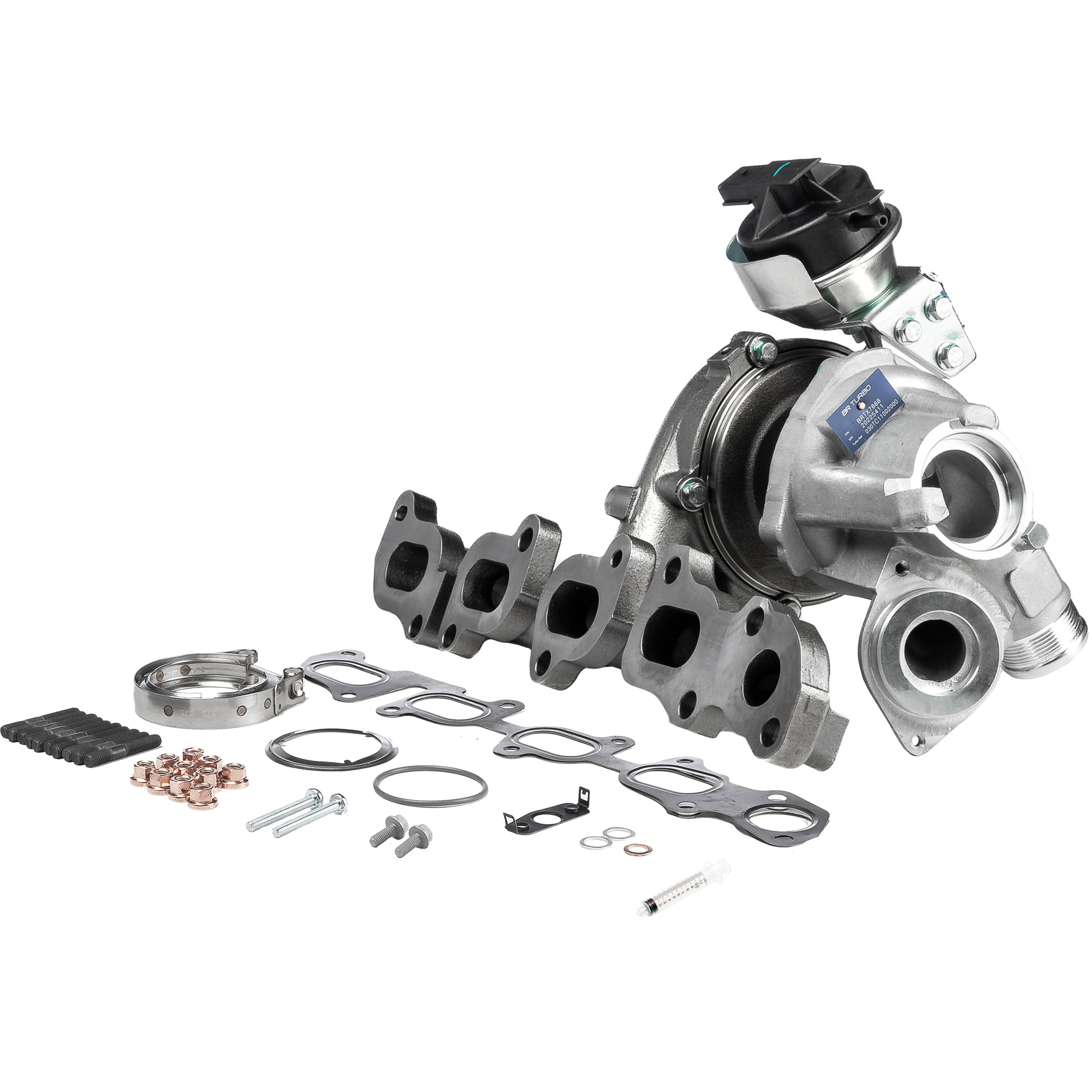 BR Turbo 04L 253 019 Q Turbocharger BRTX7668M