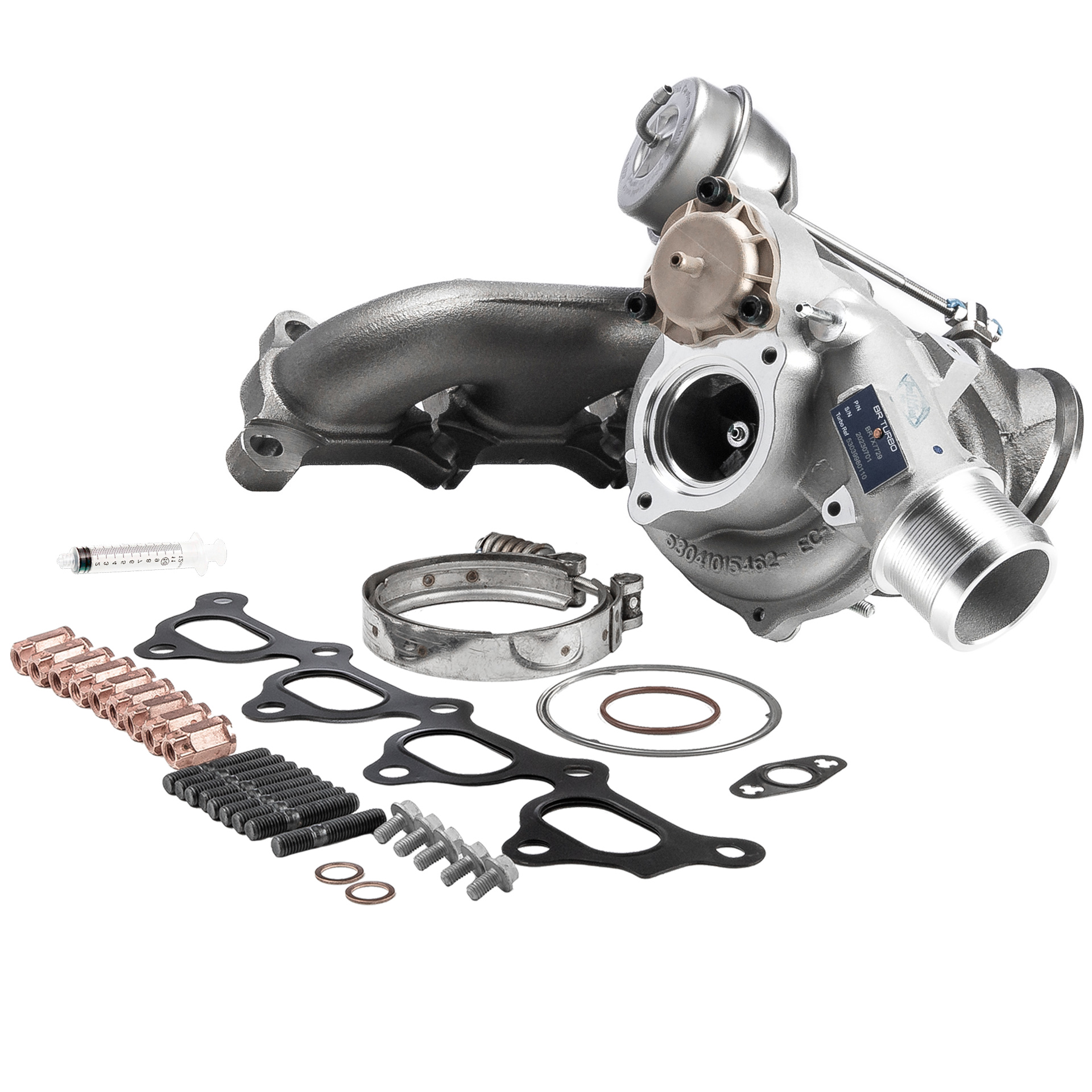 BR Turbo BRTX7729M Turbina Opel Corsa D 1.6 Turbo (L08, L68) 150 CV Benzina 2010