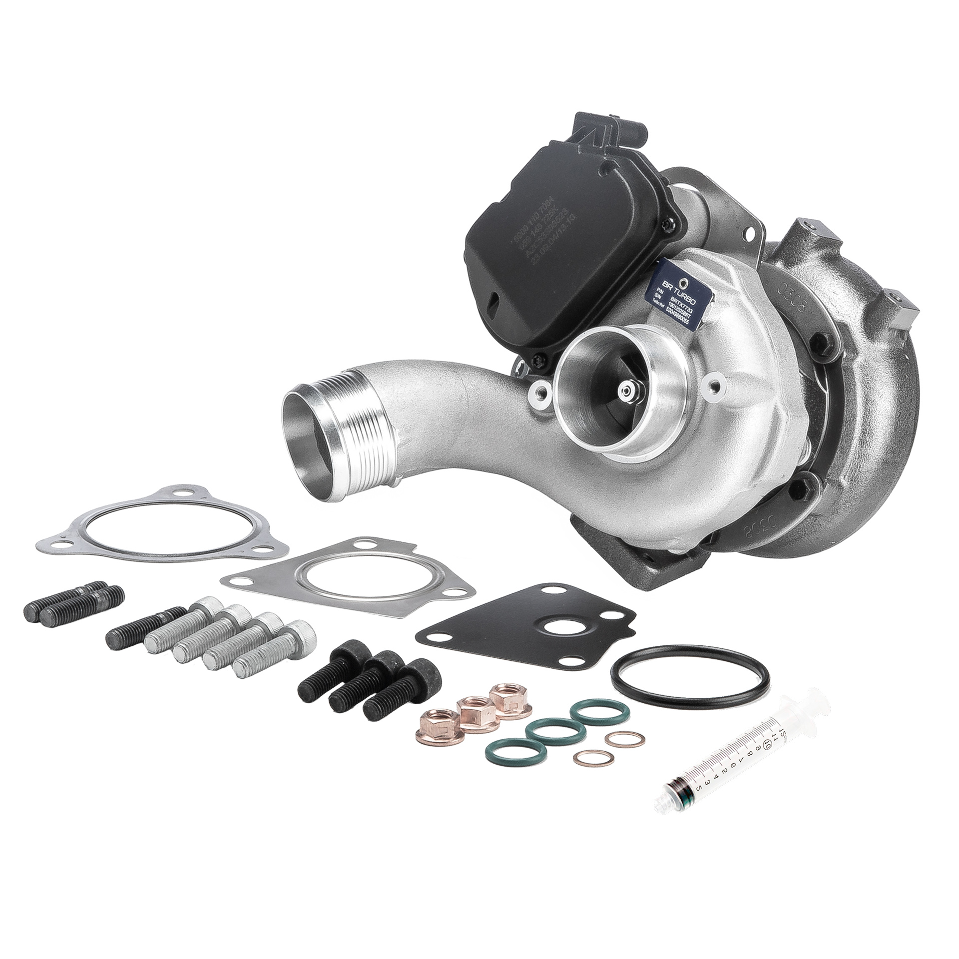 BR Turbo BRTX7733M Turbokompresorius Audi A6 C6 2.7 TDI 180 AG dyzelinas 2005