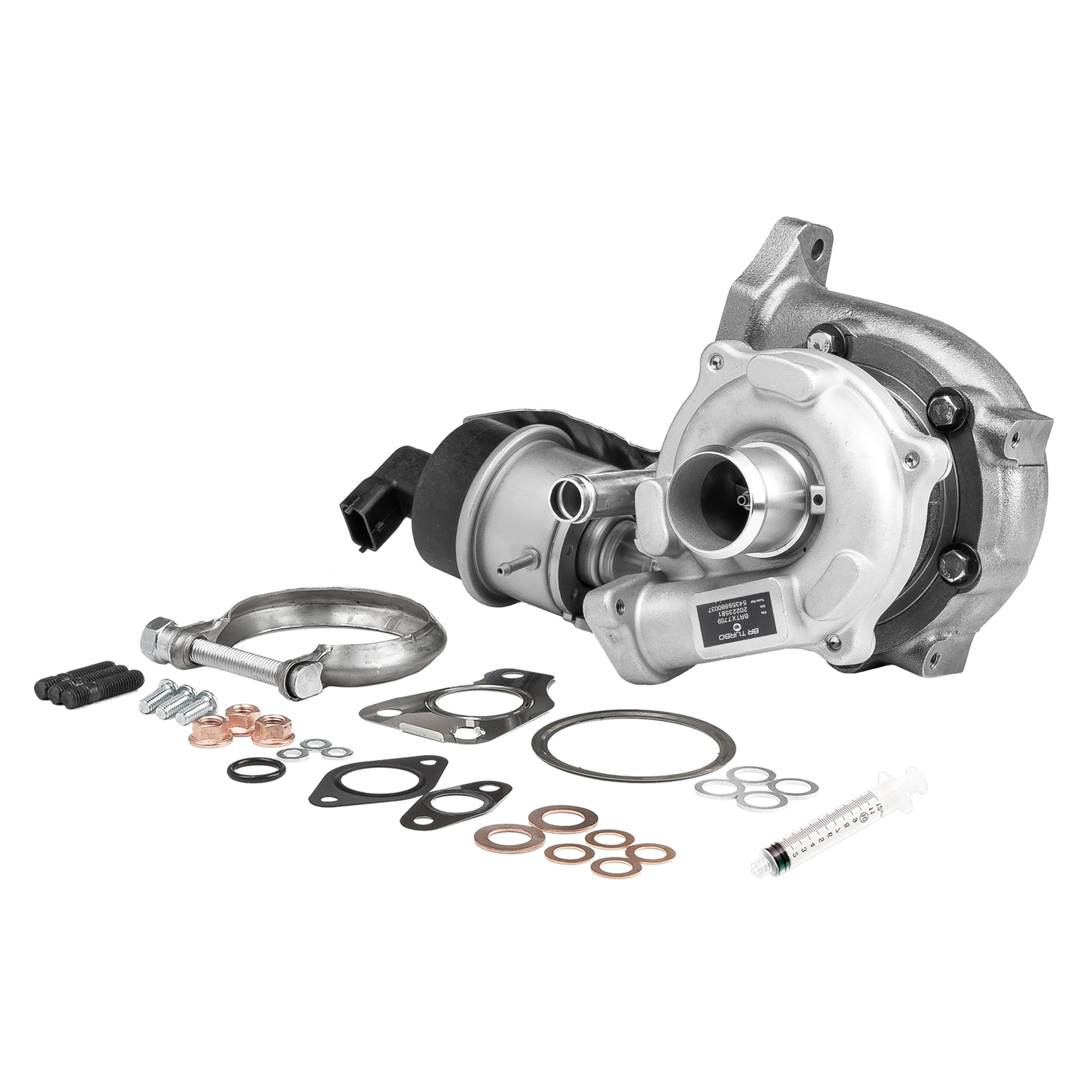 BR Turbo BRTX7759M Turbokompresorius Fiat Idea 350 1.3 D Multijet 95 AG dyzelinas 2012