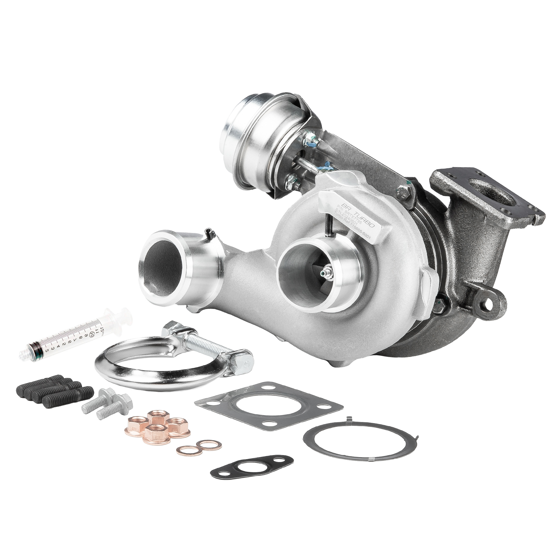 BR Turbo BRTX7795M Turbokompresorius Fiat Stilo Universalas 1.9 JTD 140 AG dyzelinas 2005