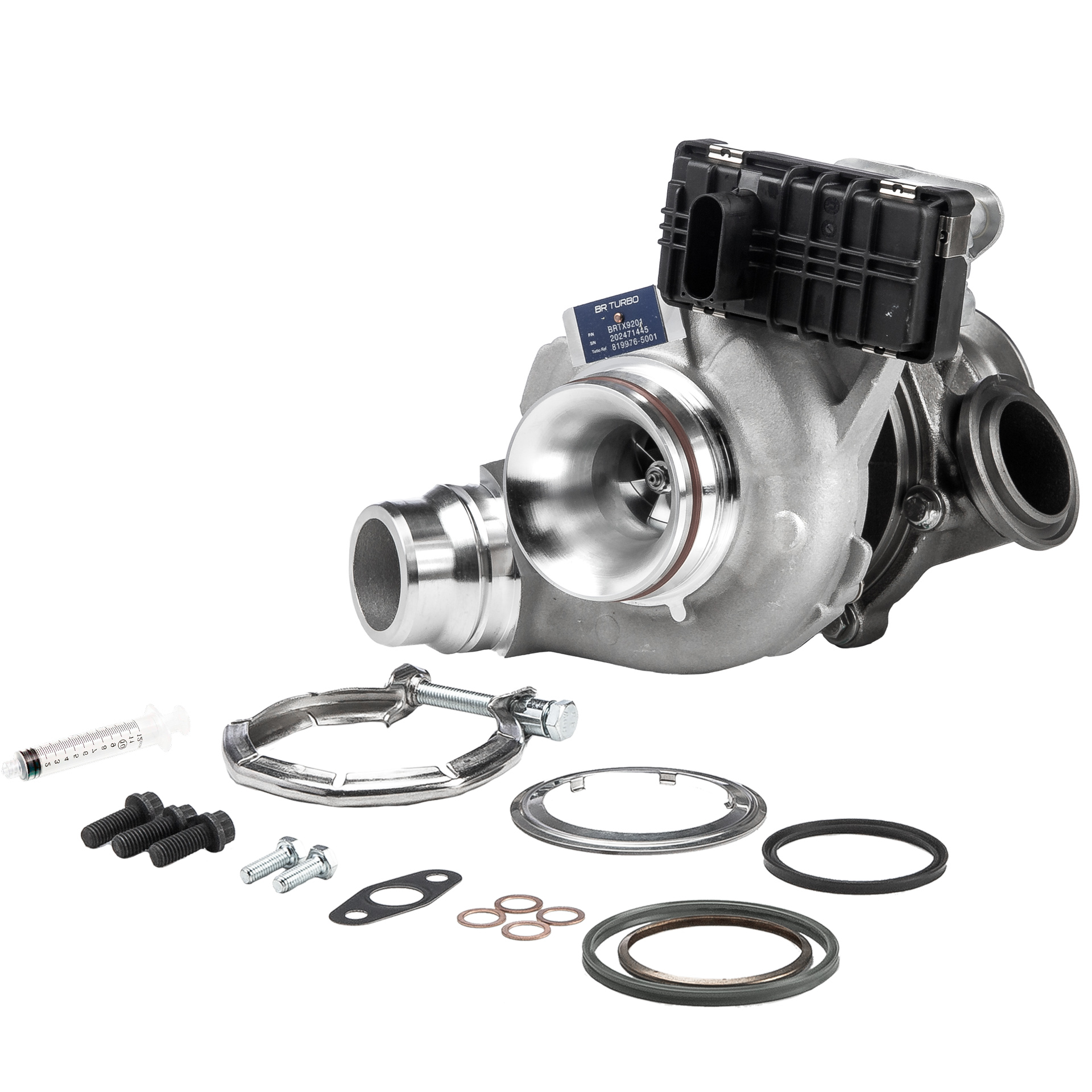 BR Turbo BRTX9201M Turbokompresorius BMW F10 520d xDrive 2.0 211 AG dyzelinas 2016