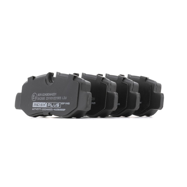 RIDEX PLUS A 447 420 03 20 Juego de pastillas de freno 402B0888P