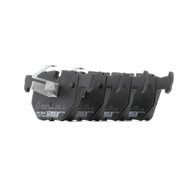 RIDEX PLUS 402B0282P Stabdžių kaladėlės BMW E92 335 i 3.0 xDrive 305 AG benzinas 2011