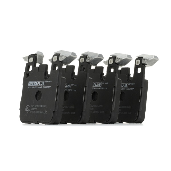 RIDEX PLUS 402B0939P Bremseklodser BMW F21 125 i Active Flex 218 HK Benzin/Ethanol 2016