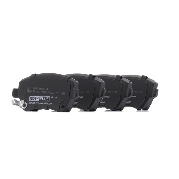 RIDEX PLUS 402B0234P Bremseklodser Nissan Micra k13 1.2 77 HK Benzin 2020