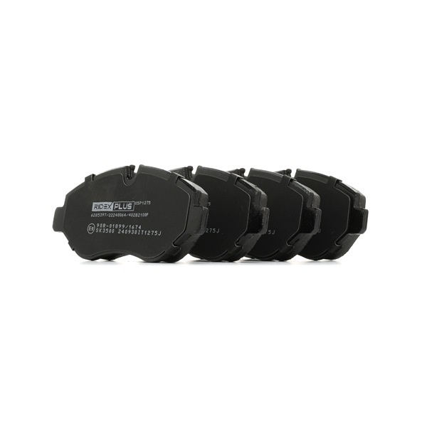 RIDEX PLUS 2E0 698 151H Plaquettes de frein 402B2100P