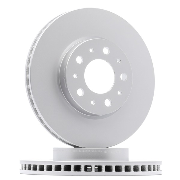 82B0124P RIDEX PLUS 6819678 Brake disc