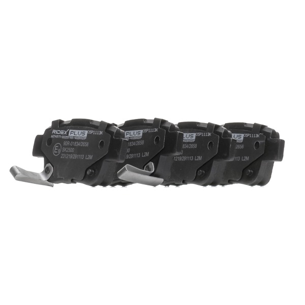 RIDEX PLUS 402B0020P Jarrupalat Toyota Corolla Verso 1.3 VVTi 87 hv Bensiini 2007