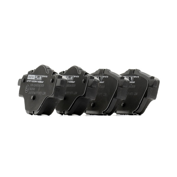 RIDEX PLUS 1609000980 Stabdžių kaladėlės 402B0866P