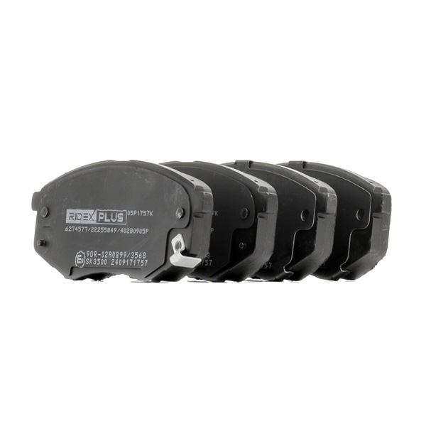 RIDEX PLUS 58101-D4A00 Plaquettes de frein 402B0905P