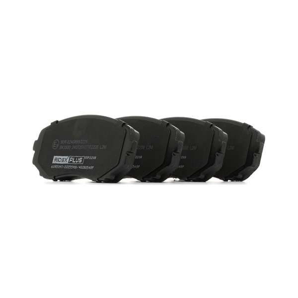 RIDEX PLUS 402B0548P remblokken BT4Z 2001-B