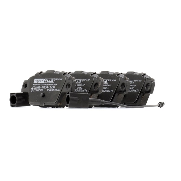 RIDEX PLUS 402B0741P Τακάκια φρένων IVECO Daily VI Φορτηγό πλατφόρμα/Σασσί 33S14, 35S14, 35C14 136 PS Πετρέλαιο 2020
