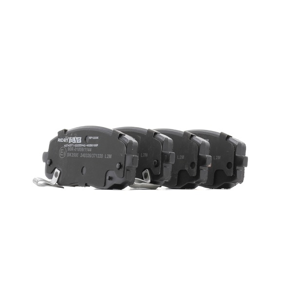 Klocki hamulcowe 402B0108P RIDEX PLUS Komplet klocków hamulcowych koszt