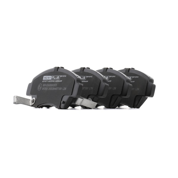 RIDEX PLUS 402B0649P Stabdžių kaladėlės HONDA Shuttle Universalas (GP7, GP8, GK8, GK9)