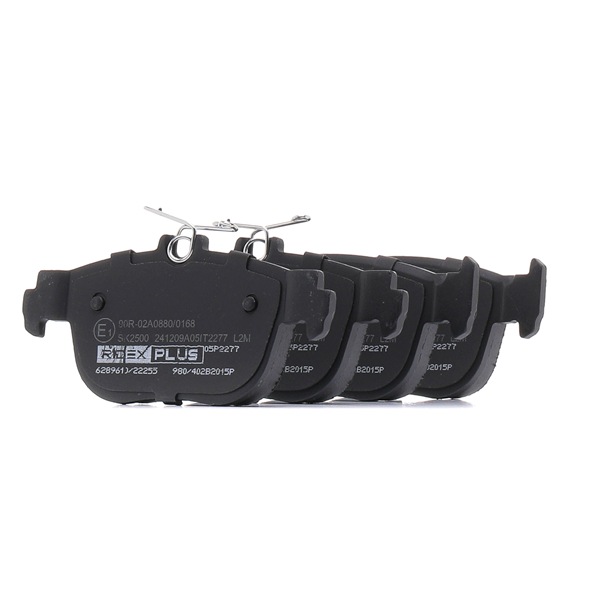 402B2015P RIDEX PLUS remblokken AUDI A3
