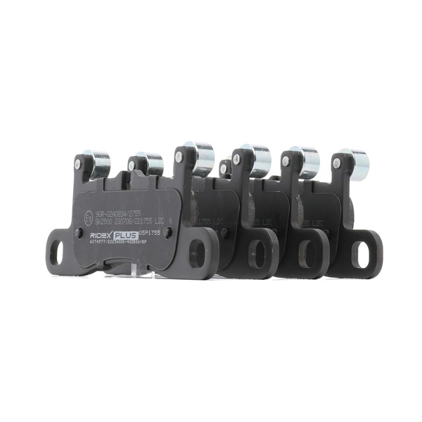 RIDEX PLUS 402B0618P Pastiglie dei freni Porsche Cayenne 92A 3.0 S Hybrid 379 CV Benzina/Elettrico 2014