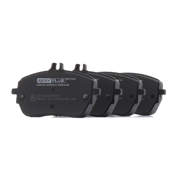 RIDEX PLUS A000 420 69 02 Stabdžių kaladėlės 402B1443P